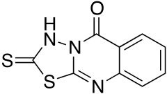 2,3-Dihydro-2-thioxo-5H-1,3,4-thiadiazolo[2,3-b]quinazolin-5-one