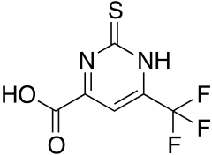 1,​2-​Dihydro-​2-​thioxo-​6-​(trifluoromethyl)​-4-​pyrimidinecarboxylic Aci