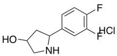 5-(3,4-difluorophenyl)pyrrolidin-3-ol hydrochloride