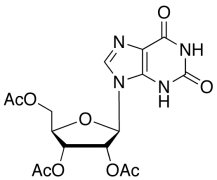 2,6-Dihydro-9-(2&rsquo;,3&rsquo;,5&rsquo;-tri-O-acetyl-&beta;-D-ribofurano