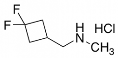1-(3,3-Difluorocyclobutyl)-N-methylmethanamine hydrochloride