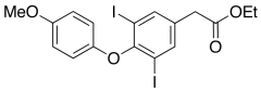 3,5-Diiodo-4&rsquo;-O-methyl Thyroacetic Acid Ethyl Ester