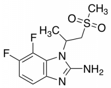 6,7-difluoro-1-(1-methanesulfonylpropan-2-yl)-1H-1,3-benzodiazol-2-amine