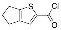 5,6-dihydro-4H-cyclopenta[b]thiophene-2-carbonyl chloride