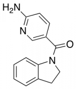 5-(2,3-dihydro-1H-indole-1-carbonyl)pyridin-2-amine