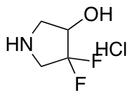 4,4-difluoropyrrolidin-3-ol hydrochloride