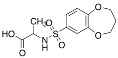 2-(3,4-Dihydro-2H-1,5-benzodioxepine-7-sulfonamido)propanoic Acid