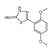 5-(2,5-Dimethoxyphenyl)-1,3,4-thiadiazol-2-amine