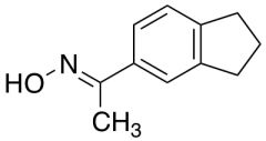1-(2,3-dihydro-1H-inden-5-yl)ethan-1-one oxime