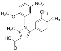 5-(3,4-Dimethylphenyl)-1-(2-methoxy-5-nitrophenyl)-2-methyl-1h-pyrrole-3-carboxylic acid