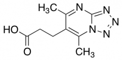 3-{Dimethyl-[1,2,3,4]tetrazolo[1,5-a]pyrimidin-6-yl}propanoic Acid