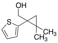 [2,2-dimethyl-1-(2-thienyl)cyclopropyl]methanol