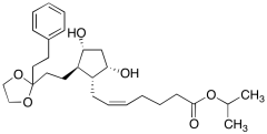 (5Z)-7-[(1R,2R,3R,5S)-3,5-Dihydroxy-2-[2-[2-(2-phenylethyl)-1,3-dioxolan-2-yl]ethyl]cyclop
