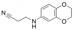 3-[(2,3-dihydro-1,4-benzodioxin-6-yl)amino]propanenitrile