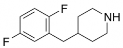 4-[(2,5-difluorophenyl)methyl]piperidine