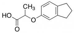 2-(2,3-dihydro-1H-inden-5-yloxy)propanoic Acid