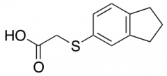 2-(2,3-dihydro-1H-inden-5-ylsulfanyl)acetic Acid