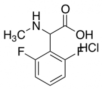 2-(2,6-Difluorophenyl)-2-(methylamino)acetic Acid Hydrochloride