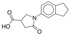 1-(2,3-Dihydro-1H-inden-5-yl)-5-oxopyrrolidine-3-carboxylic Acid