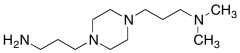 N1-(3-Dimethylaminopropyl)-N4-(3-aminopropyl)piperazine