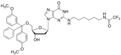 5&rsquo;-O-Dimethoxytrityl-N2-(trifluoroacetamido)hexyl-2&rsquo;-deoxyguanosine