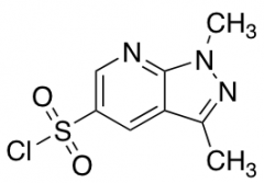 1,3-Dimethyl-1H-pyrazolo[3,4-b]pyridine-5-sulfonyl Chloride
