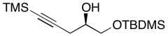 (2R)-1-[[(1,1-Dimethylethyl)dimethylsilyl]oxy]-5-(trimethylsilyl)-4-pentyn-2-ol