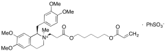 N-(5-(Propionyloxy)pentyl Acrylate) rac-cis-Laudanosine Benzenesulfonate