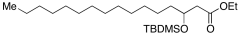 (3R)-3-[[(1,1-Dimethylethyl)dimethylsilyl]oxy]hexadecanoic Acid Ethyl Ester