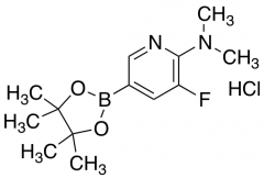 2-(N,N-Dimethylamino)-3-Fluoropyridine-5-Boronic Acid Pinacol Ester Hydrochloride