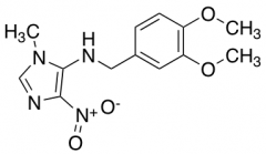 N-[(3,4-Dimethoxyphenyl)methyl]-1-methyl-4-nitro-1H-imidazol-5-amine
