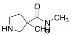 N,3-dimethylpyrrolidine-3-carboxamide