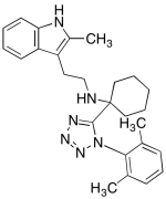 N-[1-[1-(2,6-Dimethylphenyl)-1H-tetrazol-5-yl]cyclohexyl]-2-methyl-1H-indole-3-ethanamine