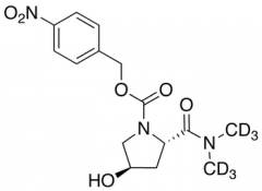 (2S,4R)-2-[(Dimethylamino)carbonyl]-4-hydroxy-1-pyrrolidinecarboxylic Acid-d6 4-Nitrobenzy