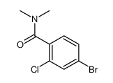 N,N-Dimethyl 4-bromo-2-chlorobenzamide