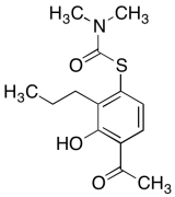 Dimethylcarbamothioic Acid S-(4-Acetyl-3-hydroxy-2-propylphenyl) Ester