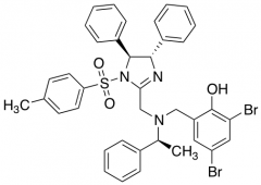 2,4-Dibromo-6-[[[[(4S,5S)-4,5-dihydro-4,5-diphenyl-1-tosyl-1H-imidazol-2-yl]methyl][(S)-1-
