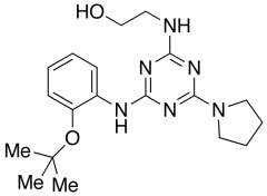 2-[[4-[[2-(1,1-Dimethylethoxy)phenyl]amino]-6-(1-pyrrolidinyl)-1,3,5-triazin-2-yl]amino]et