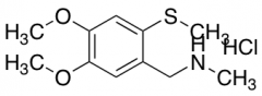 {[4,5-dimethoxy-2-(methylsulfanyl)phenyl]methyl}(methyl)amine hydrochloride