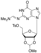 N-[(Dimethylamino)methylene]-2',3'-O-(methoxymethylene)guanosine 5&rsquo;-(4-Methylben