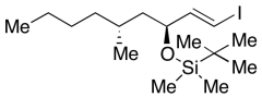 (1,1-Dimethylethyl)[[(1S,3R)-1-[(1E)-2-iodoethenyl]-3-methylheptyl]oxy]dimethyl-silane