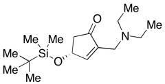 (R)-2-[(Diethylamino)methyl]-4-[[(1,1-dimethylethyl)dimethylsilyl]oxy]-2-cyclopenten-1-one