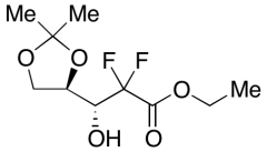 3-((R)-2,2-Dimethyl-1,3-dioxolan-4-yl)-2,2-difluoro-3-hydroxypropanoic Acid (R)-Ethyl Este