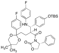 (4R)-3-[(2S)-2-[(S)-[4-[[(1,1-Dimethylethyl)dimethylsilyl]oxy]phenyl][(4-fluorophenyl)amin