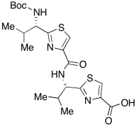 2-[(1S)-1-[[[2-[(1S)-1-[[(1,1-Dimethylethoxy)carbonyl]amino]-2-methylpropyl]-4-thiazolyl]c
