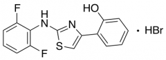 2-(2,6-Difluorophenyl)amino-4-(2-hydroxyphenyl)-1,3-thiazole Hydrobromide