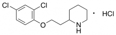 2-[2-(2,4-Dichlorophenoxy)ethyl]piperidine Hydrochloride