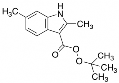 2,6-Dimethyl-1H-indole-3-(tert-butylperoxycarboxylate)