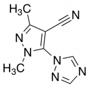 1,3-dimethyl-5-(1H-1,2,4-triazol-1-yl)-1H-pyrazole-4-carbonitrile