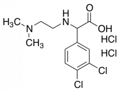 2-(3,4-dichlorophenyl)-2-{[2-(dimethylamino)ethyl]amino}acetic acid dihydrochloride